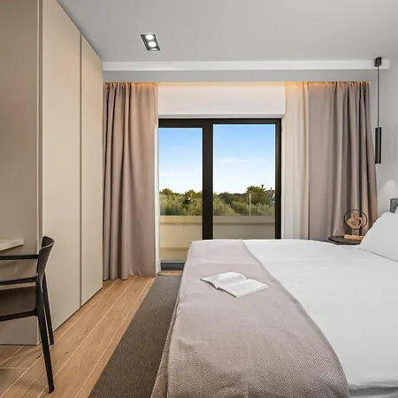 Asmoa For 8 People Near Porec With 45 M2 Heated Pool, Wellness & Sea View 빌라 Rapavel