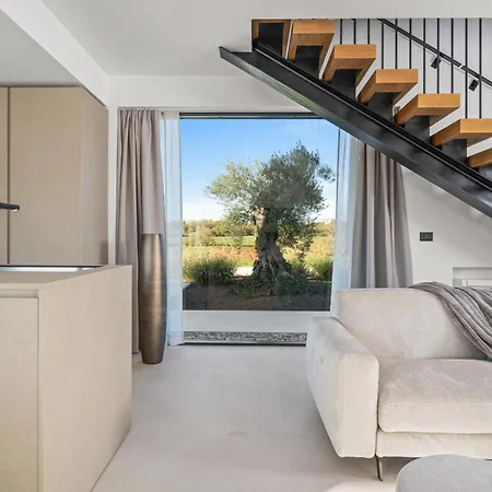 빌라 Asmoa For 8 People Near Porec With 45 M2 Heated Pool, Wellness & Sea View